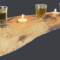 Embrace Timeless Elegance: Shabby Chic Live-edge Tealight Holder and Shot Glass Tray